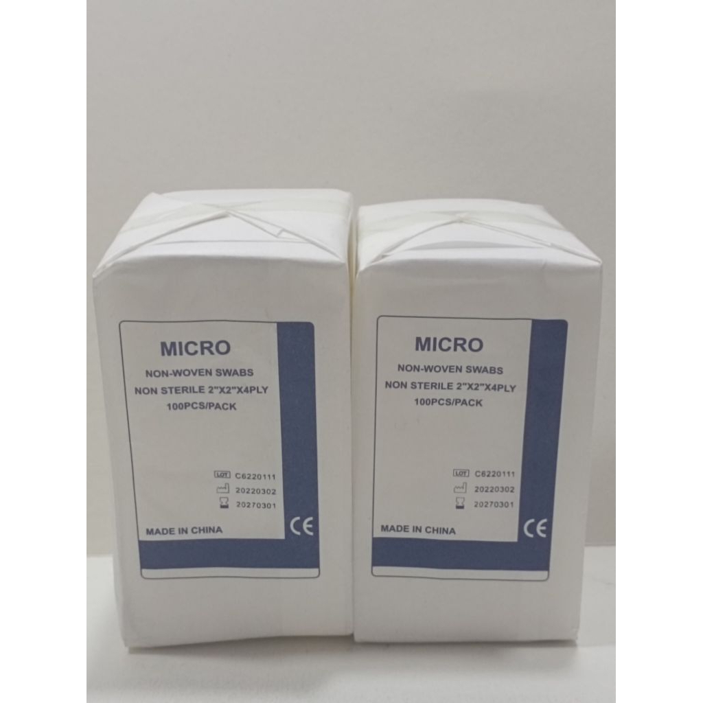 Micro Non-Woven Swabs Gauze 2