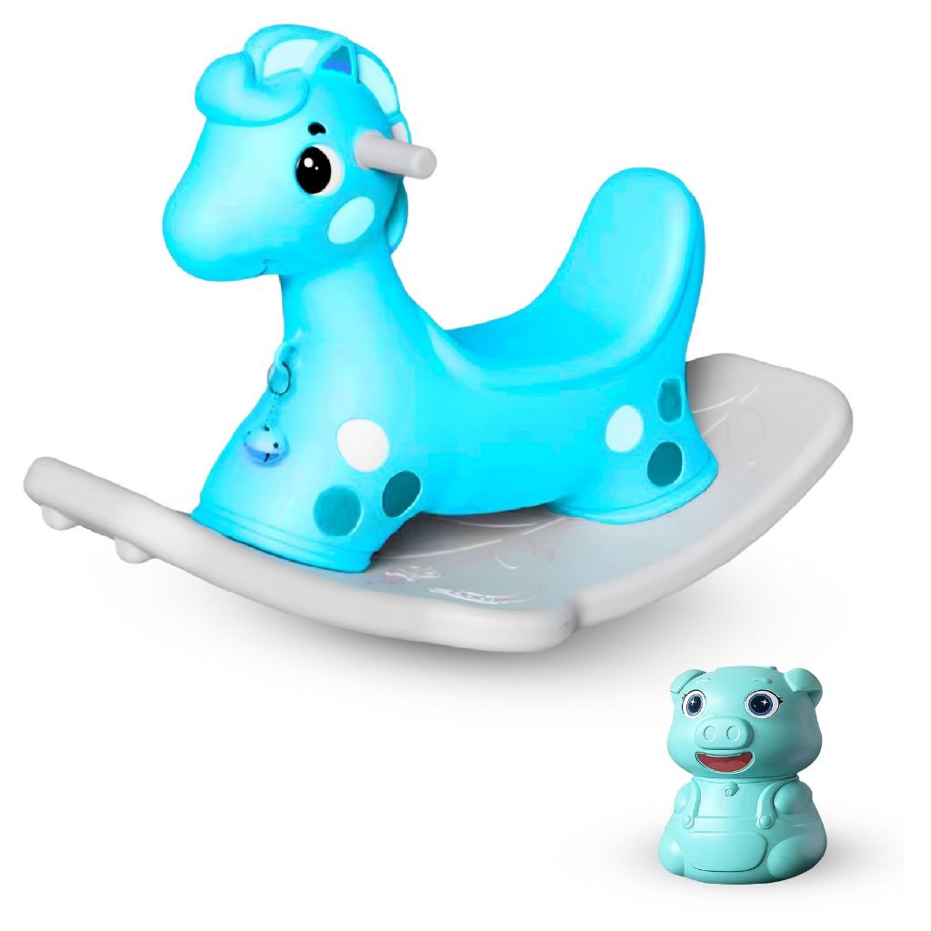 Japan Osaka 2in1 Big Rocking Horse Rider Push Cute Pony Toy Children's ...