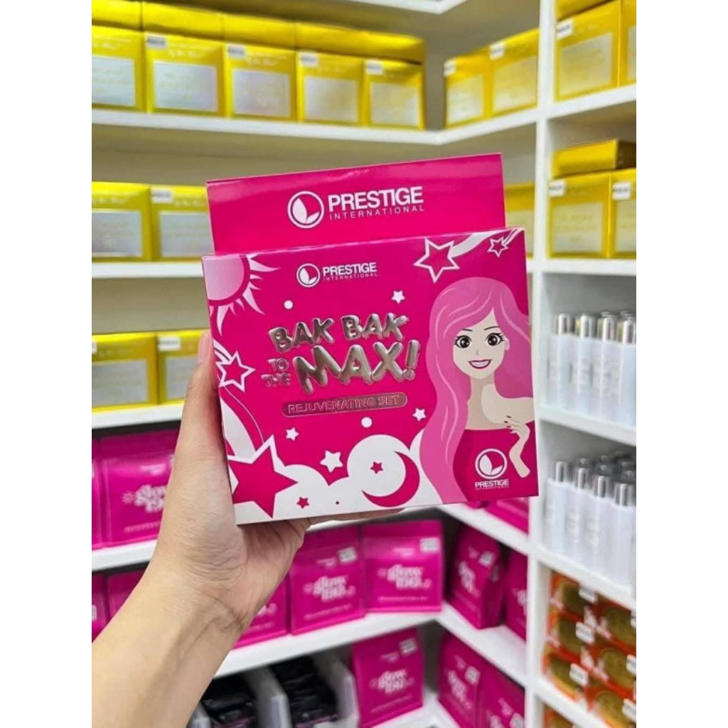 Prestige Bakbak to The Max rejuvenating Set Siguradong Bakbak ang pekas ...