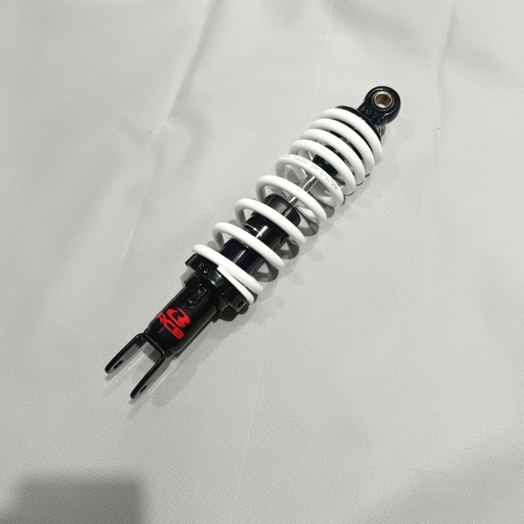 RCB REAR SHOCK WHITE SUZUKI SKYDRIVE 125/HONDA CLICK 125/CLICK 150 ...