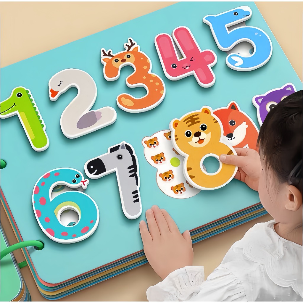 Timi Baby's Busy Book For Toddlers Enlightenment Book Montessori Toys ...