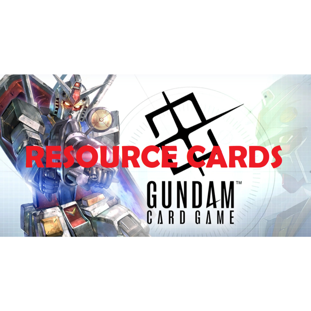 Resource and Token cards - Gundam Card Game | Shopee Philippines