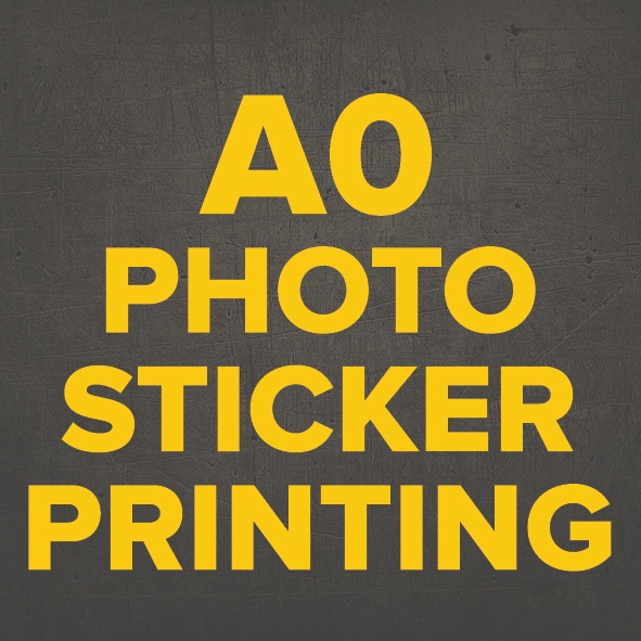 A0 Photo Sticker Print | Large Format | High Quality | Custom Size ...