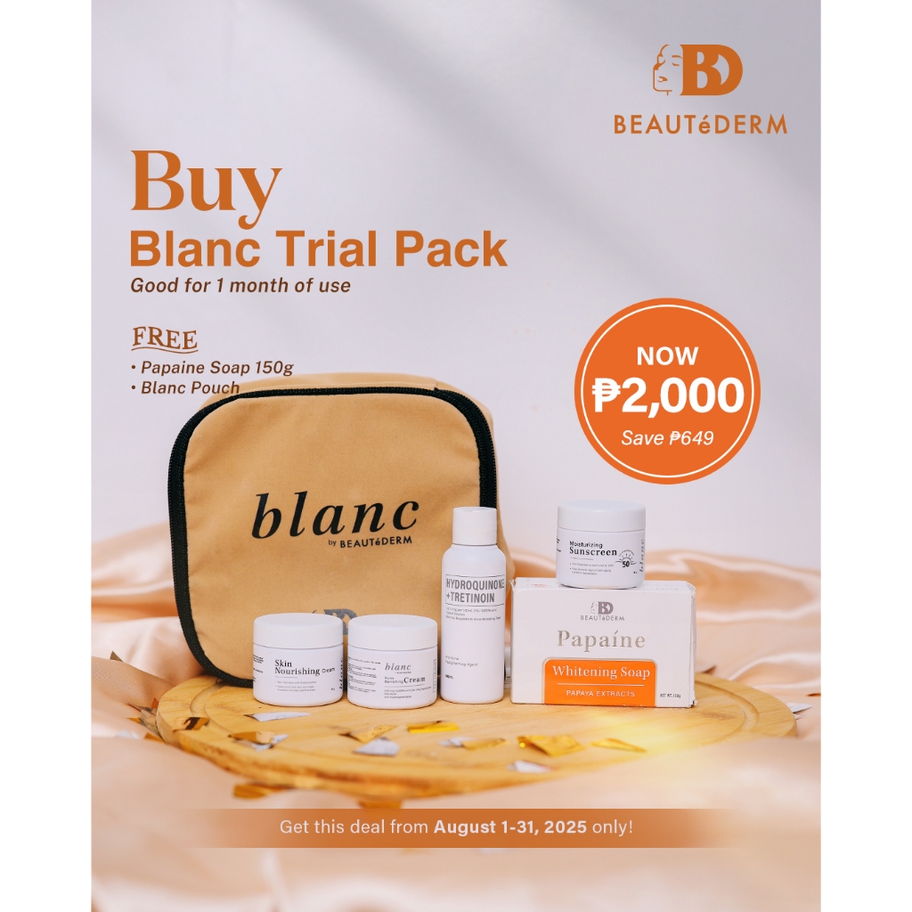 BEAUTéDERM Blanc Mini Set for Whitening & Anti-Aging Skincare ...