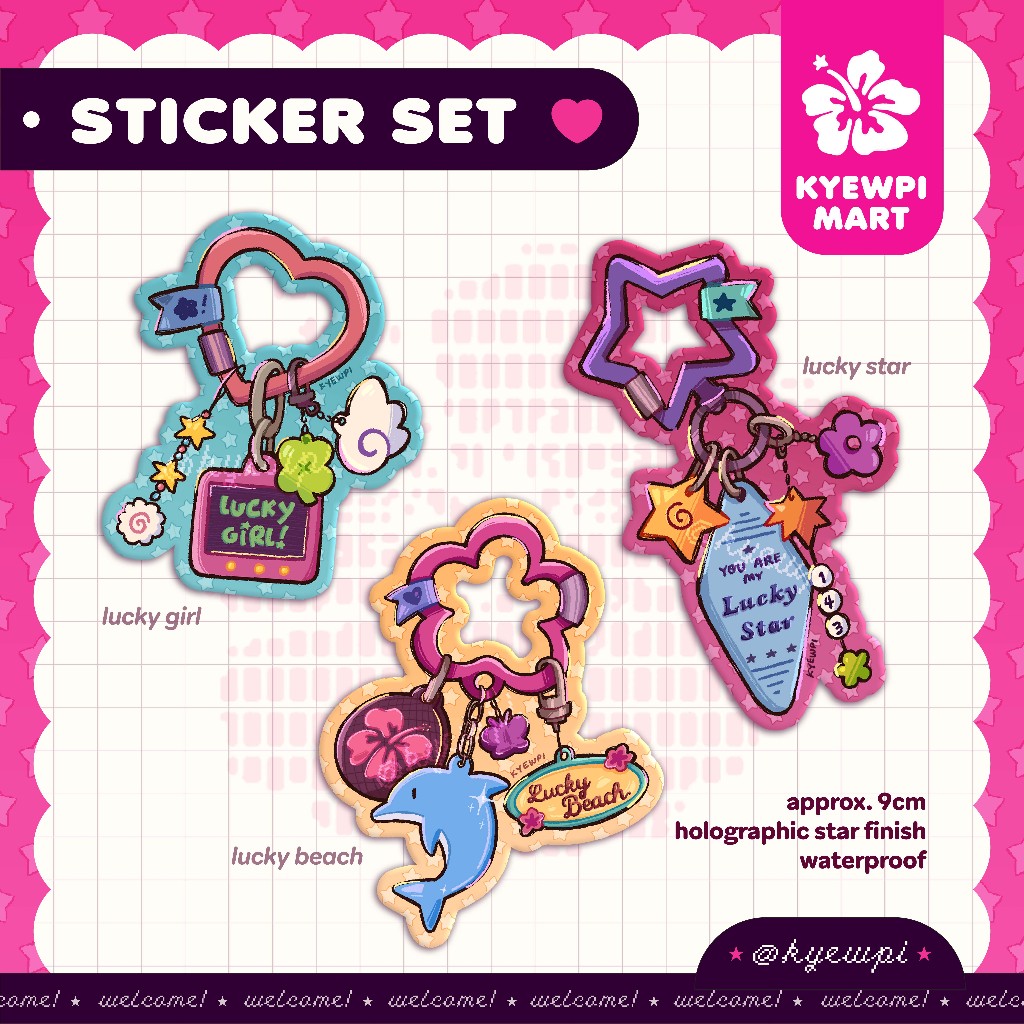 (NEW!) Carabiner Anik-Anik Waterproof Vinyl Stickers by KYEWPI | Shopee ...
