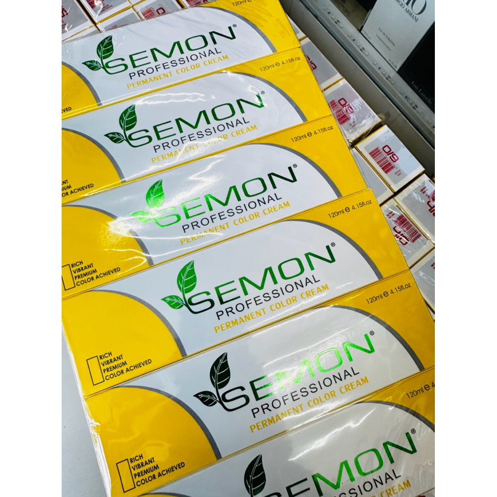 SEMON Professional Permanet Color Cream 120ml New Stocks | Shopee ...