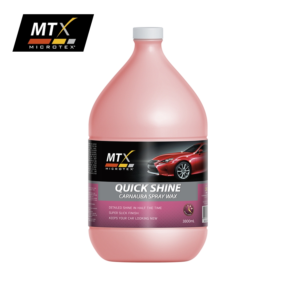 Microtex Quick Shine 3800ml (MTX Car Care) | Shopee Philippines