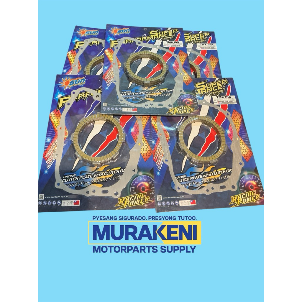SUN RACING CLUTCH LINING TMX155 with gasket | Shopee Philippines