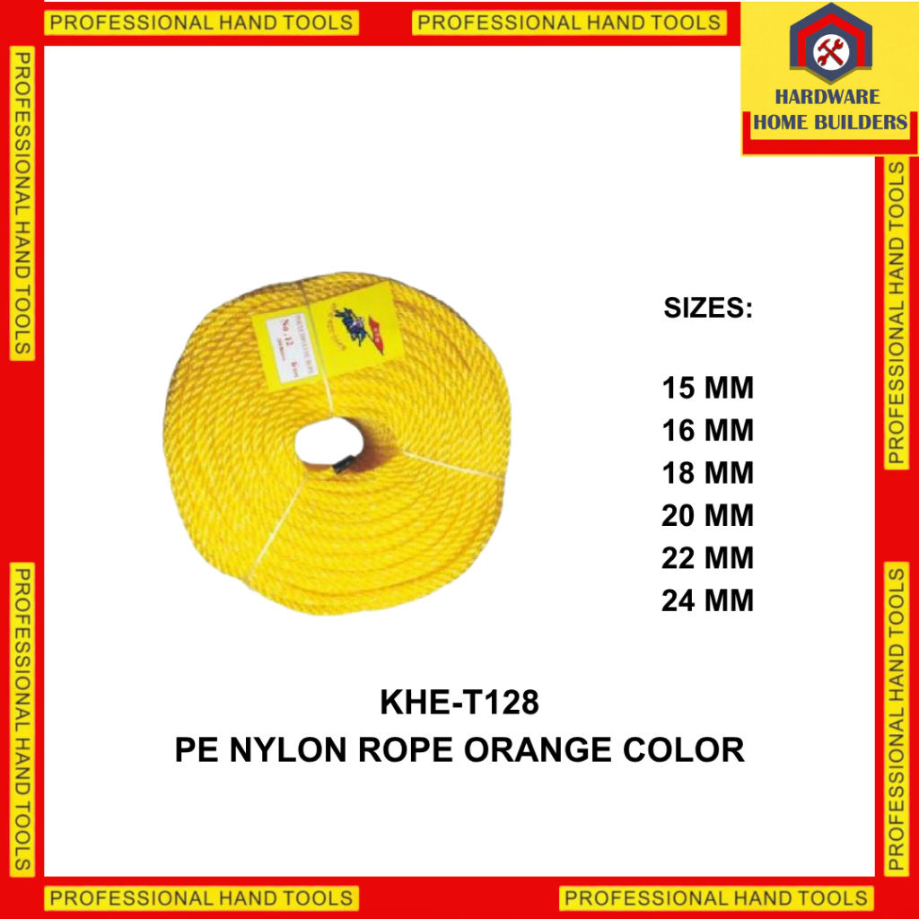 (16M-24M)PE NYLON ROPE (185 METER) | Shopee Philippines