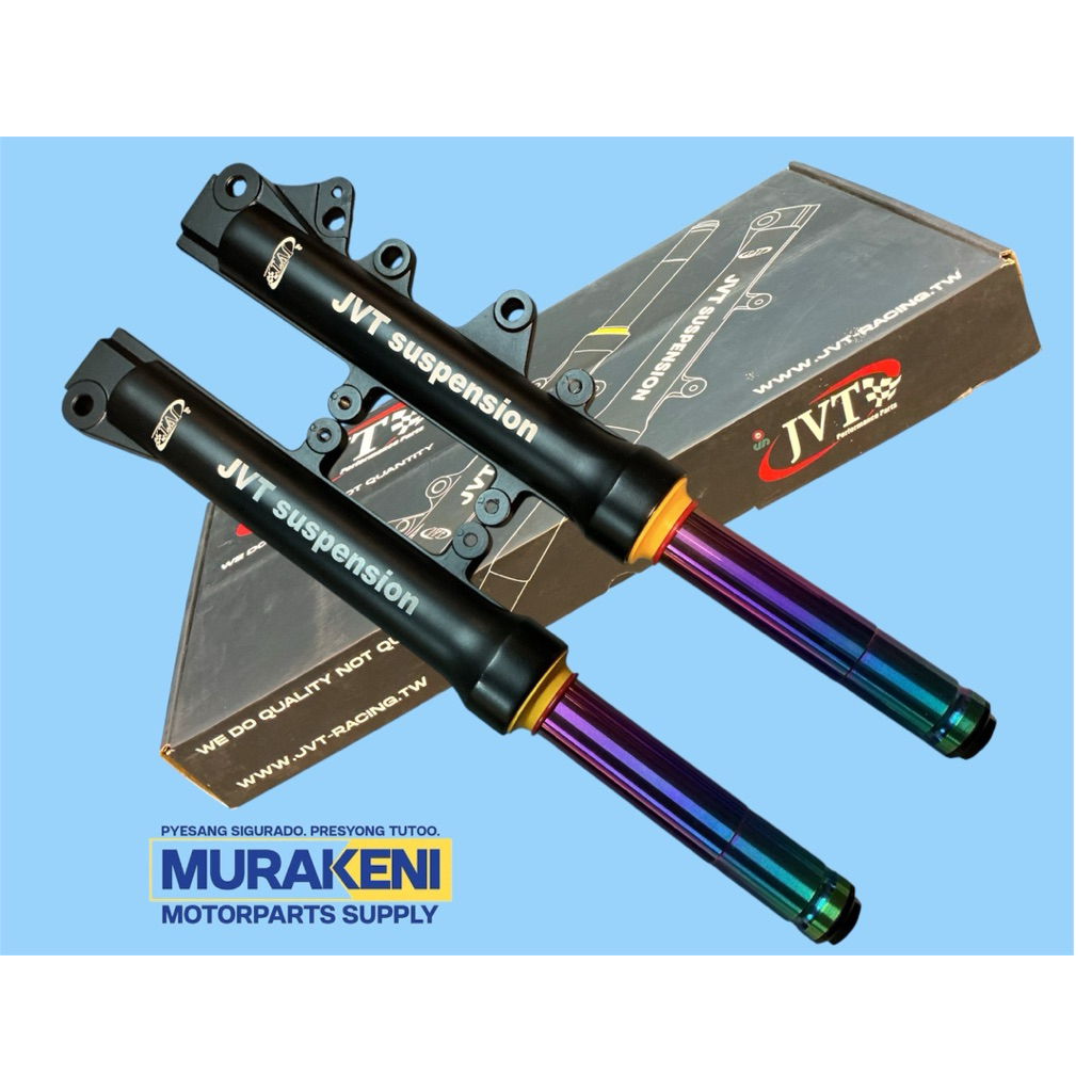JVT FRONT SHOCK NMAX 31MM PRELOAD ADJUSTABLE BLACK | Shopee Philippines