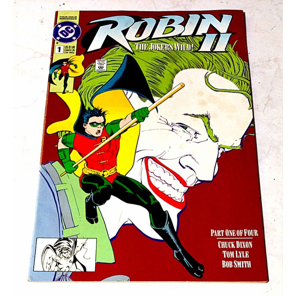 DC comics Robin 2 The jokers wild set 1,2,3,4 with