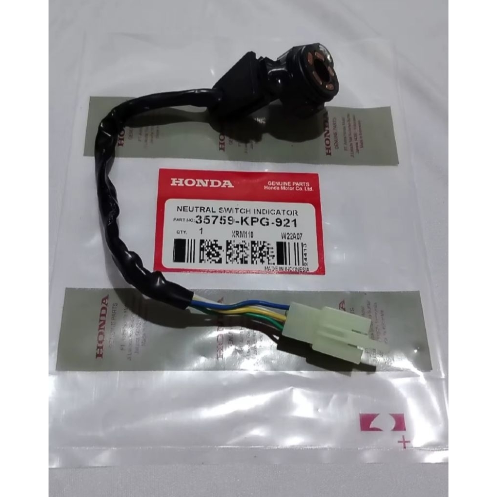 NEUTRAL SWITCH INDICATOR FOR HONDA XRM110 - made in indonesia | Shopee ...