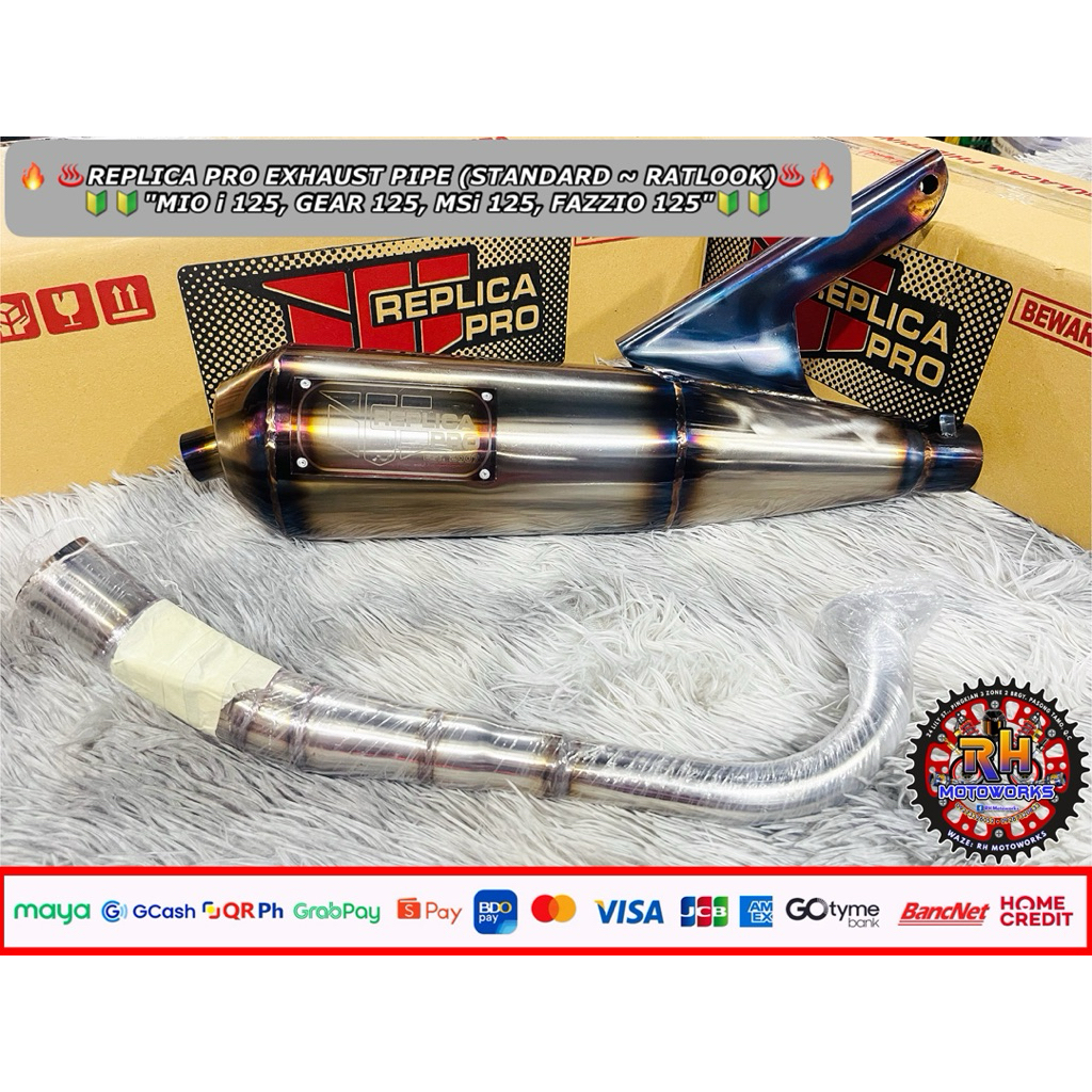 REPLICA PRO MIO i 125/ MIO SOUL i 125/ GEAR 125 (STANDARD & POWERPIPE ...