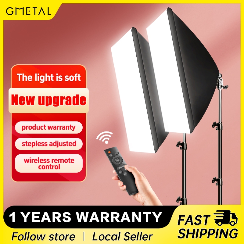 Set Studio Light 50*70cm Soft Box Photography Set Including 2m Light ...