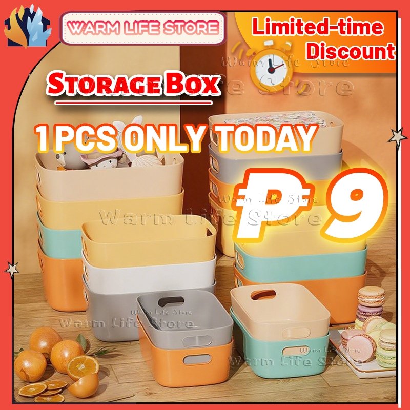 Kitchen Storage Box Portable Desktop Organizer Storage Box for Office ...