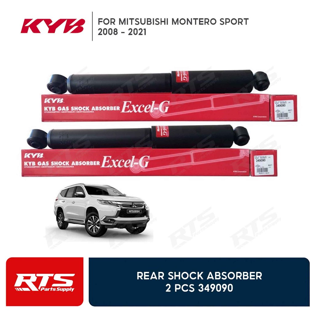 2-Piece Front Shock Absorber For Mitsubishi Montero Sport 2000-2004 V6 3.0L & 3.5L – Direct Fit