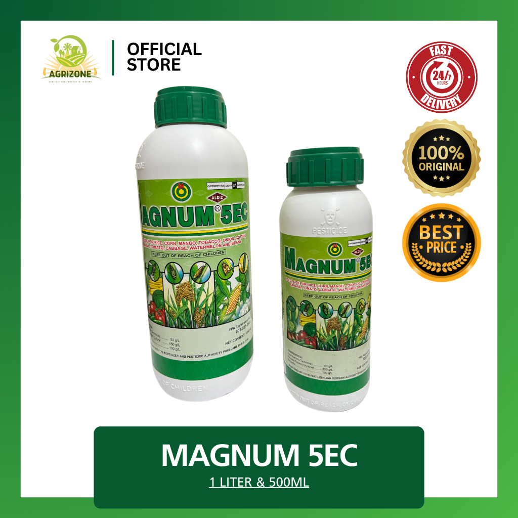 MAGNUM INSECTICIDE - 250ML / 500 ML / 1 LITER - CYPERMETHRIN | Shopee ...