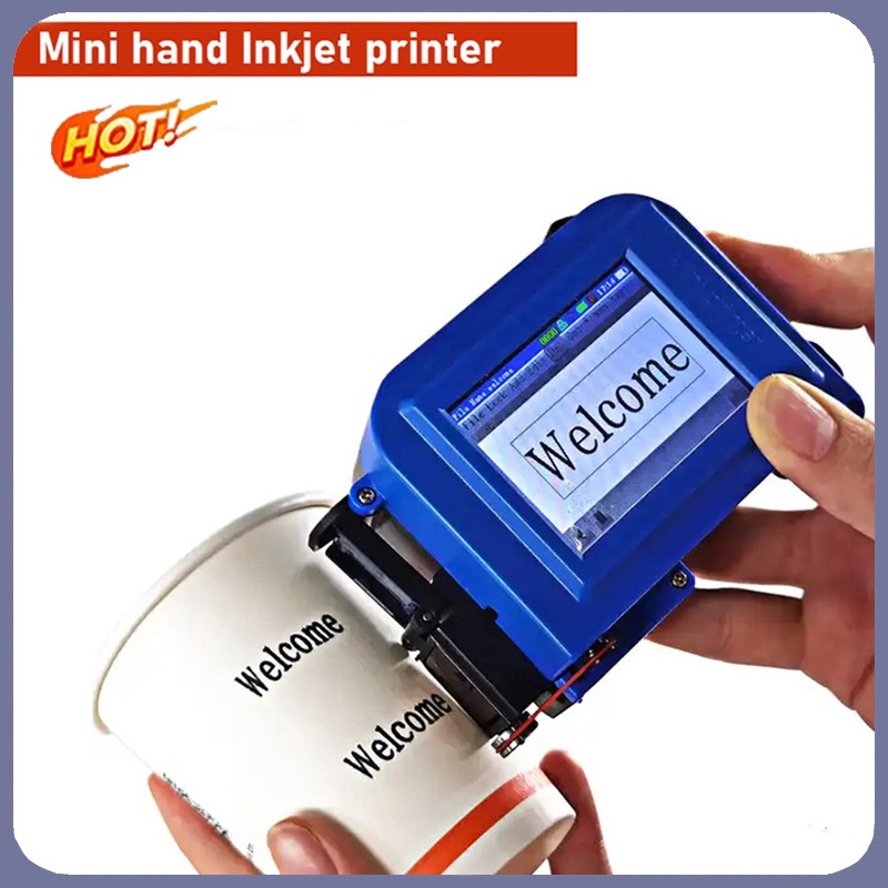 Small Portable inkjet Printer Mini Hand-held Inkjet Printer Production ...