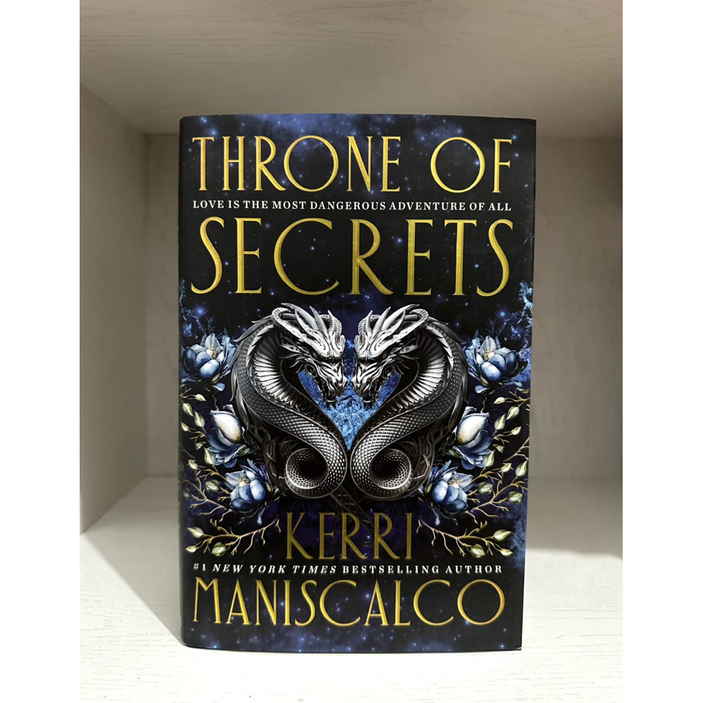 Throne of secrets by Kerri Maniscalco Hardcover Brand new | Shopee ...
