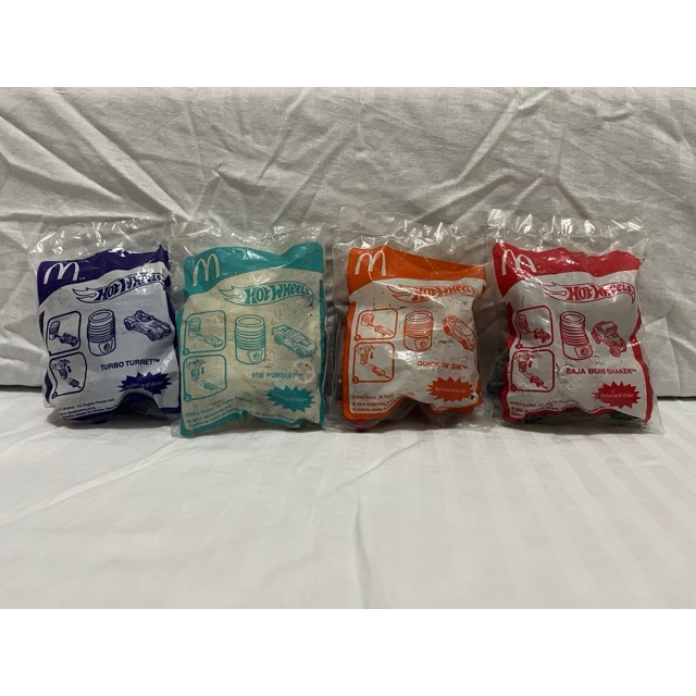 2014 McDo Happy Meal Hot Wheels Complete Set (Sealed) | Shopee Philippines