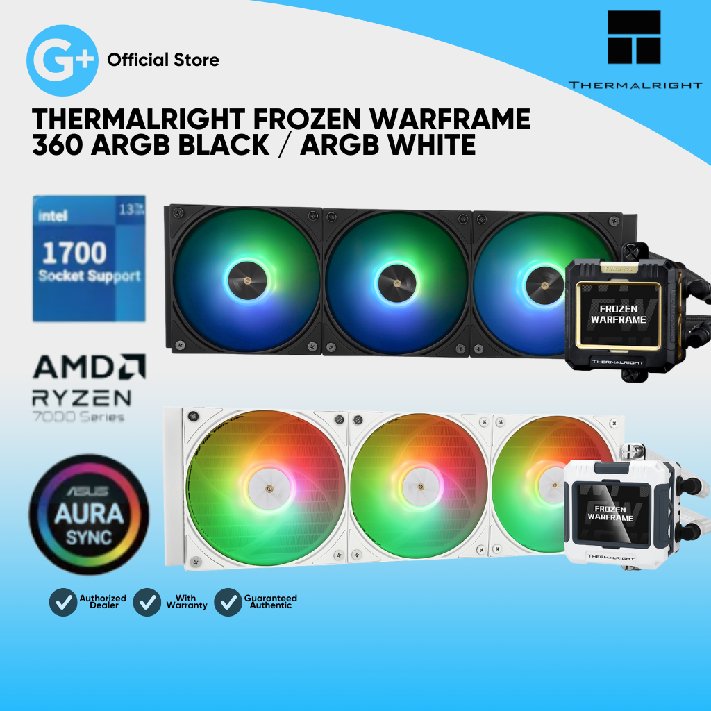 Thermalright Frozen Warframe 360 ARGB CPU AIO Cooler,PC Water Cooler ...