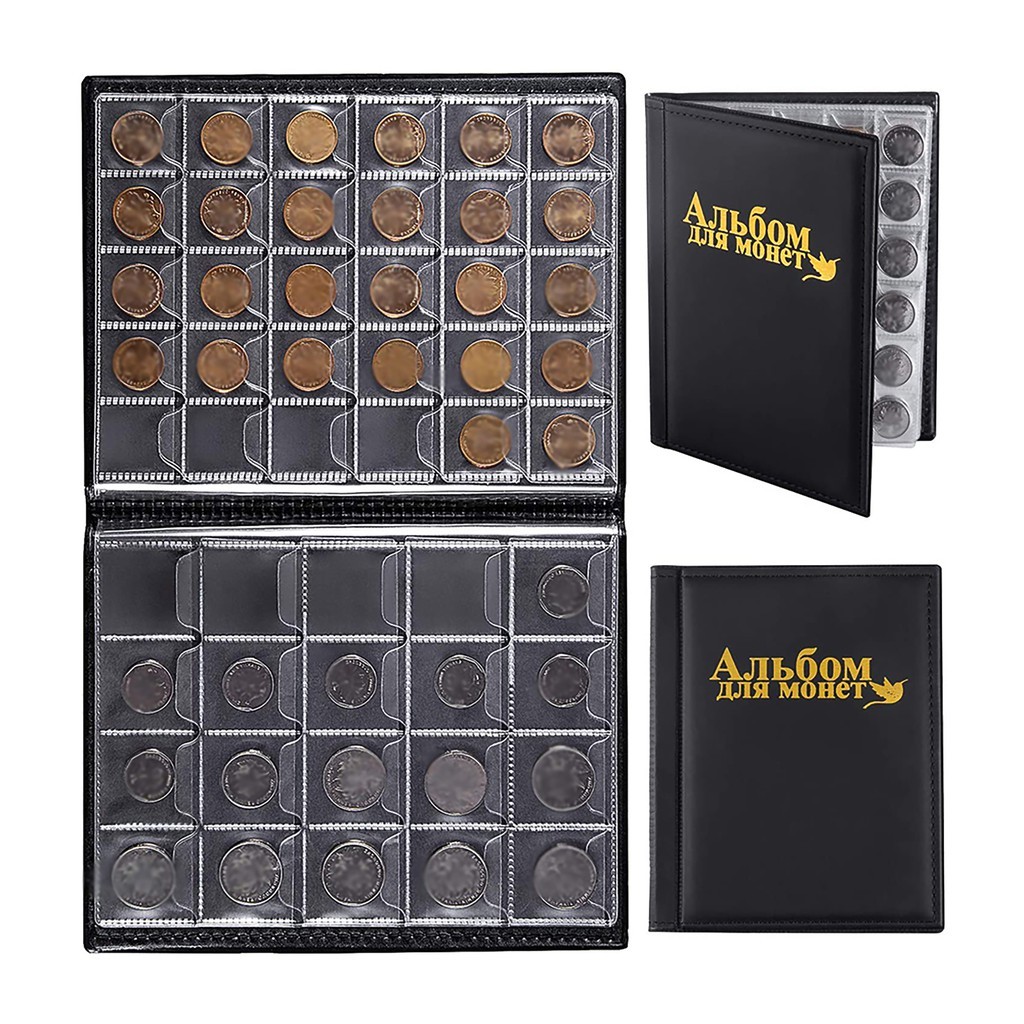 Russian Coin Album 10 Pages Coin Collection Holder fit 250 Units Coin ...