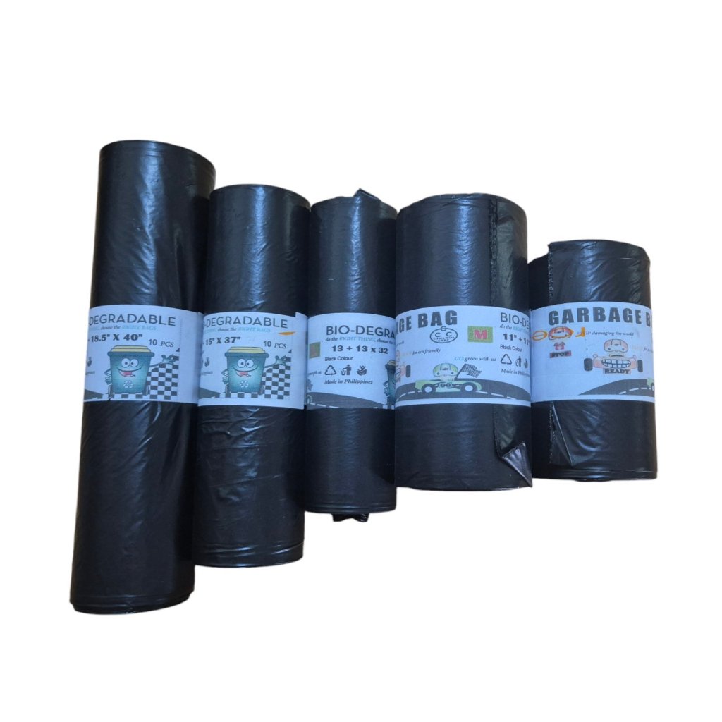 Disposable Plastic Garbage Trash Bag Roll | Shopee Philippines