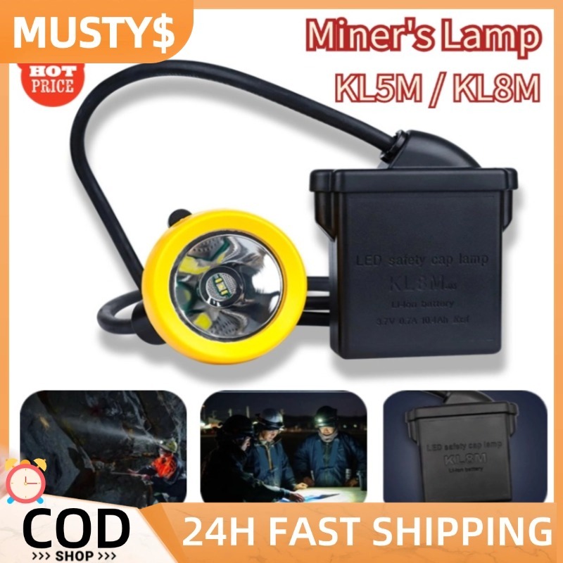 KL5M/KL8M Miner's Lamp Wisdom Flashlight Light Waterproof and Explosion ...