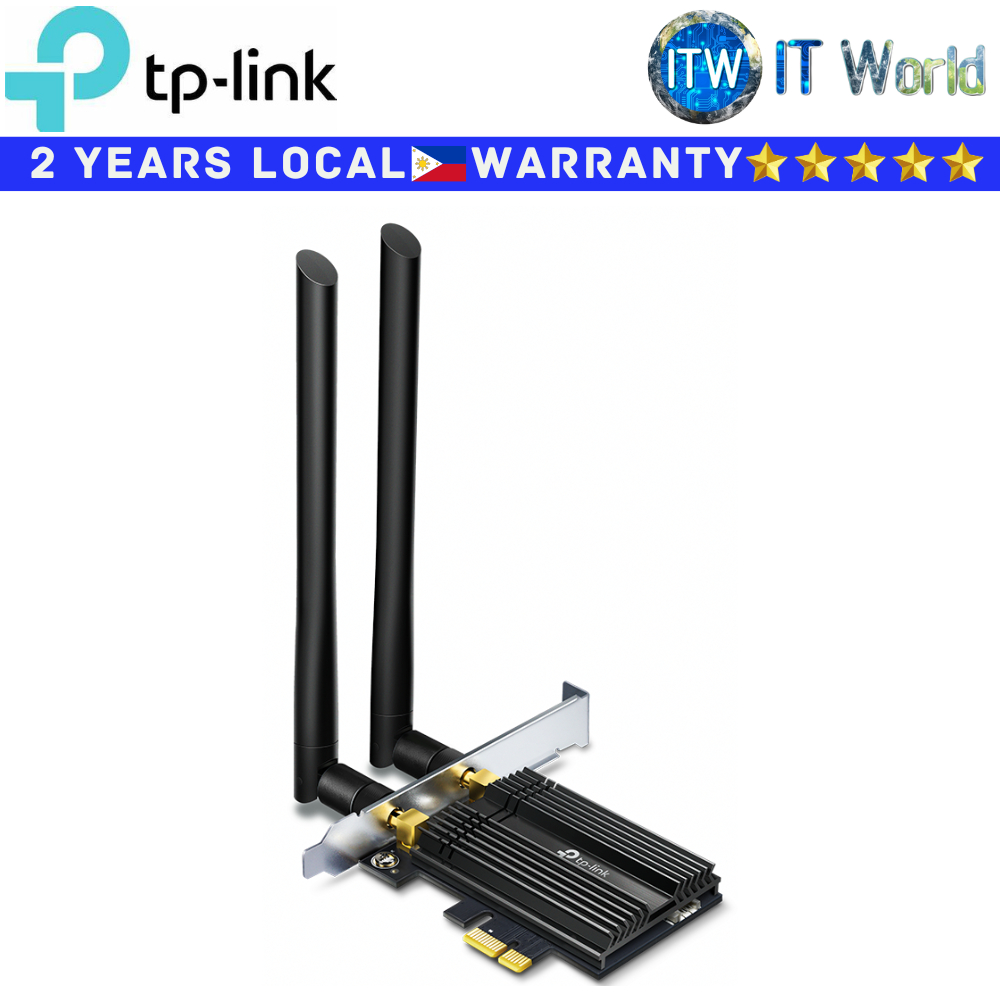 TP-Link Wifi Adapter Archer TX50E AX3000 Wi-Fi 6 Bluetooth 5.0 PCIe ...