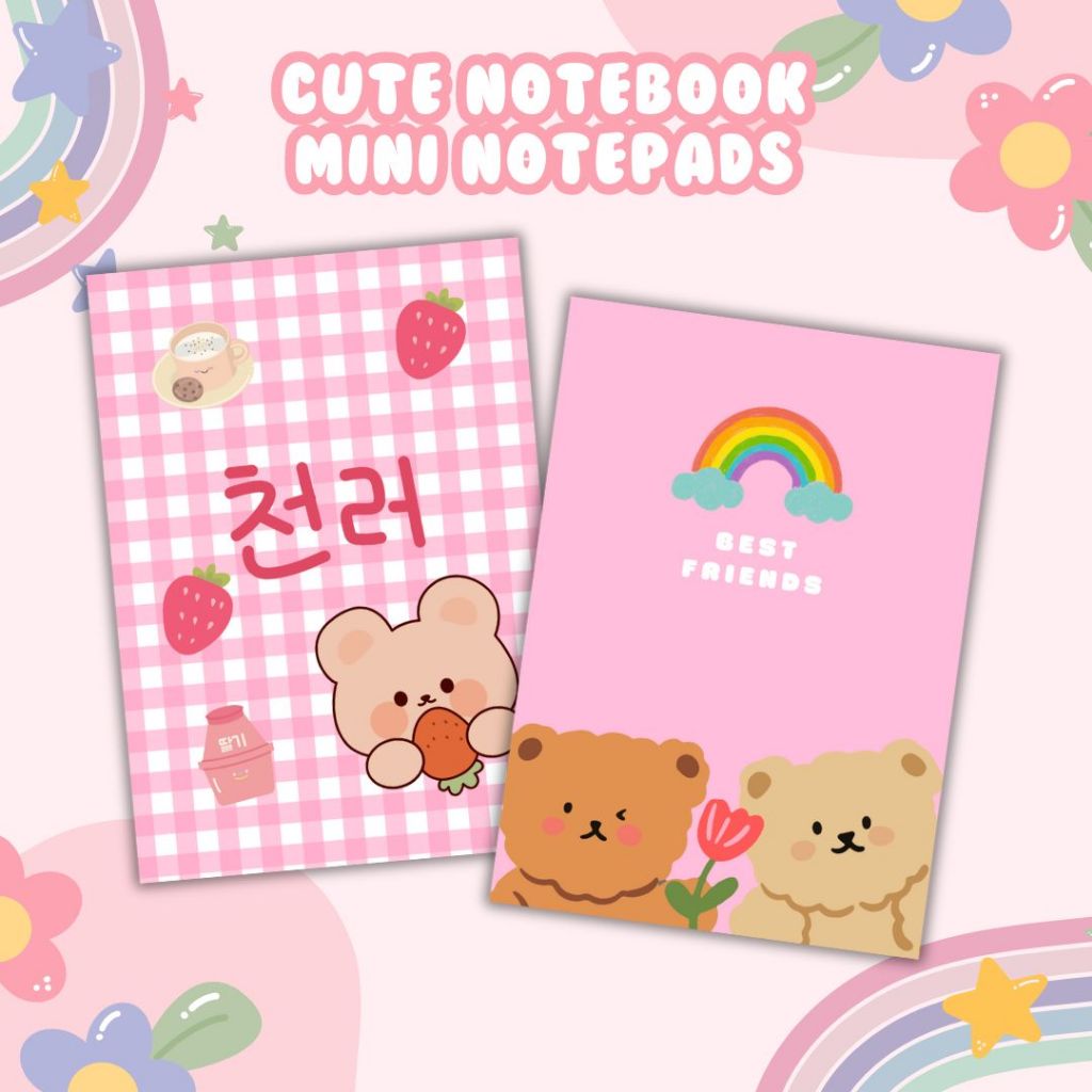Mini Cartoon Notepad Portable Small Book Japanese Style Notebook ...