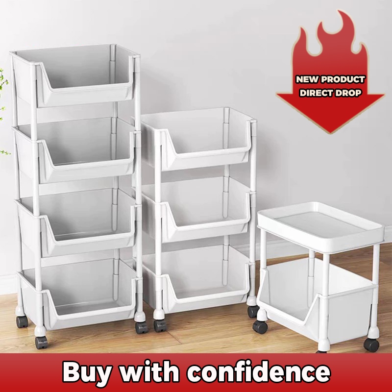 Organizer Rack Trolley Cart Organizer Shelf Table Organizer Storage ...