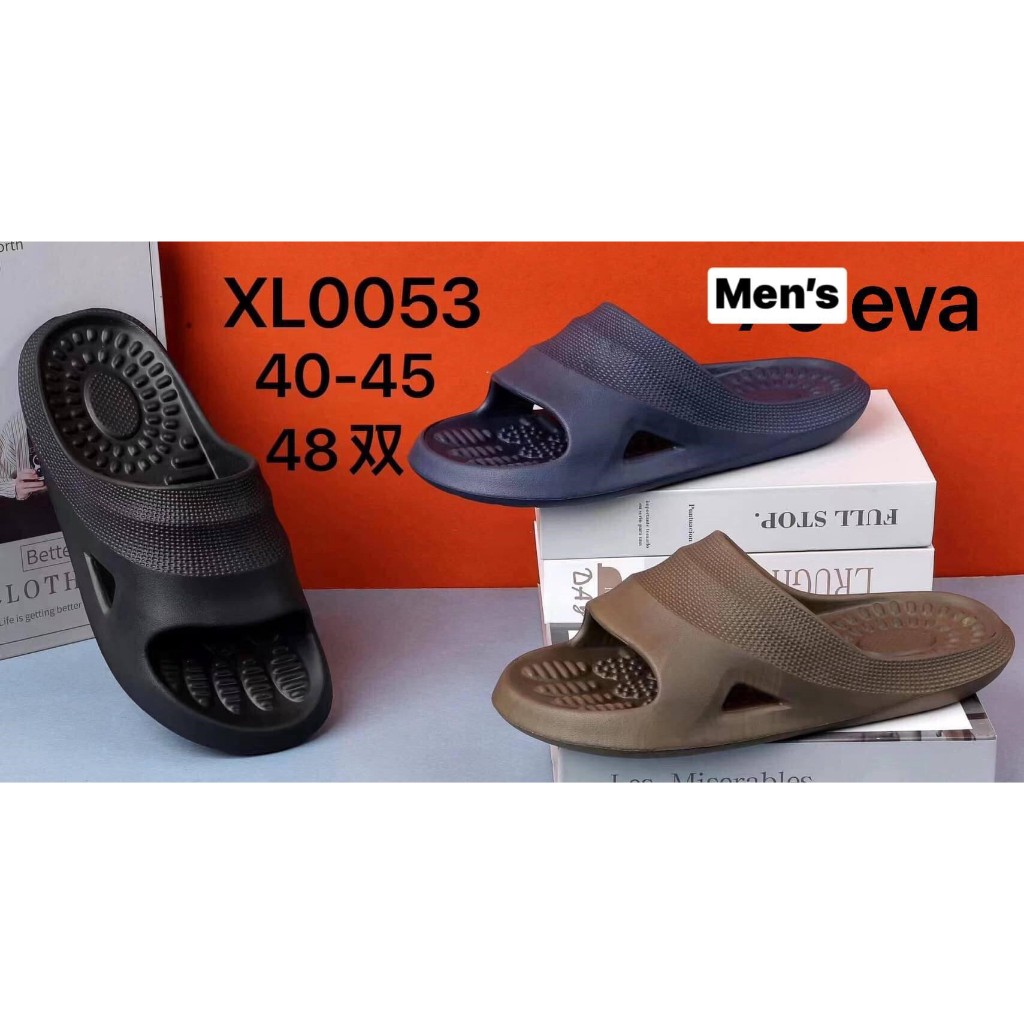 EVA MASSAGE SLIPPER FOR MENS HEALTH SLIDE UNISEX FLIP FLOP | Shopee ...