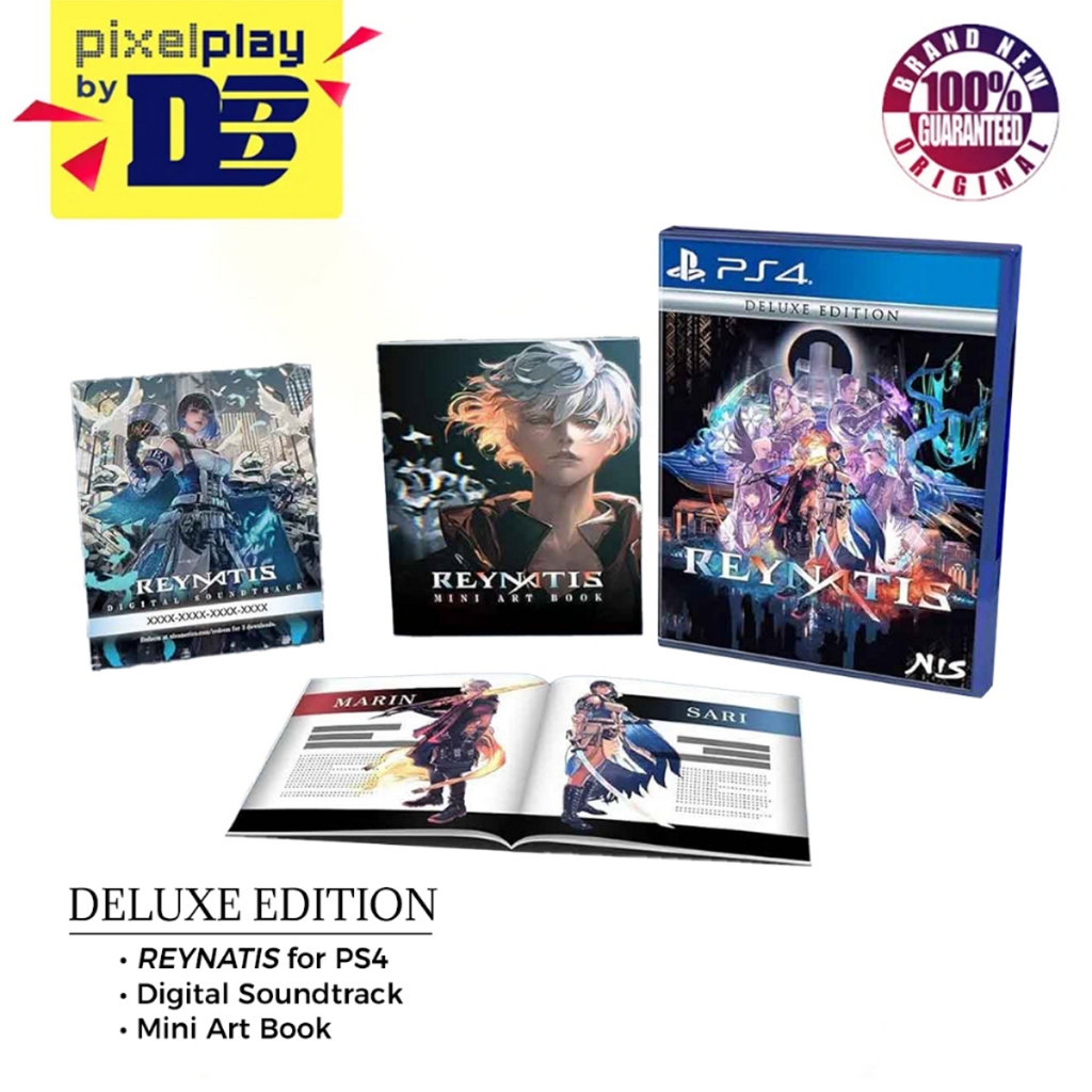 Jeu REYNATIS Deluxe Edition PS4 - Version UK Anglais - Neuf Sous Blister