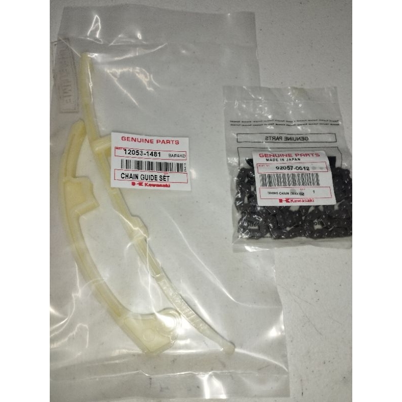 Kawasaki barako v1 v2 chain guide + timing chaIn (3x4x102L) | Shopee ...