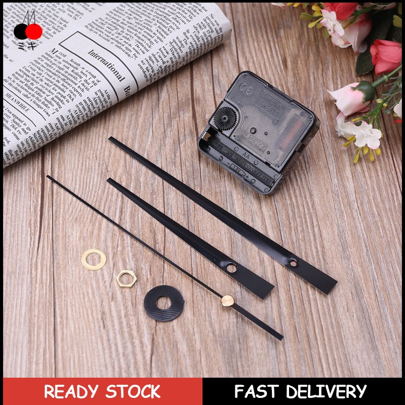 Quartz Clock Movement Mechanism Motor Hands Long Shaft Silent Kit ...