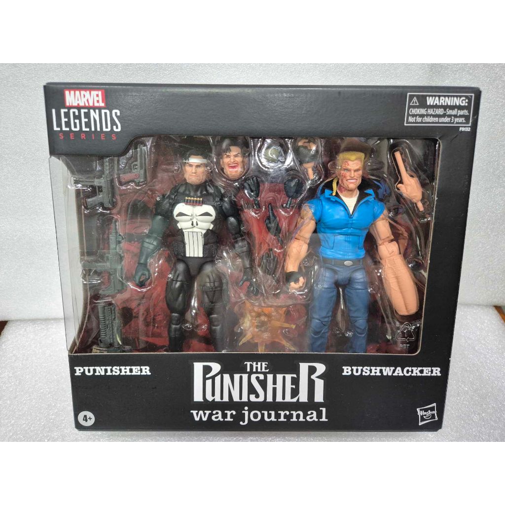 Marvel Legends Punisher & Bushwacker 2pack War Journal ML | Shopee ...