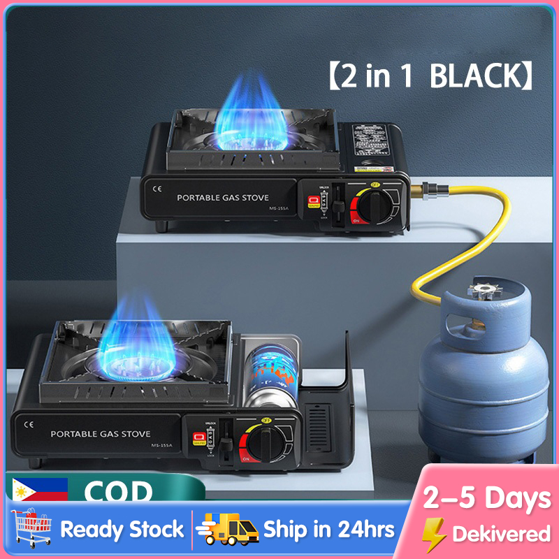 Wholesale Dual Fuel 2800W Portable Butane Gas Stove Mini Camping Super ...