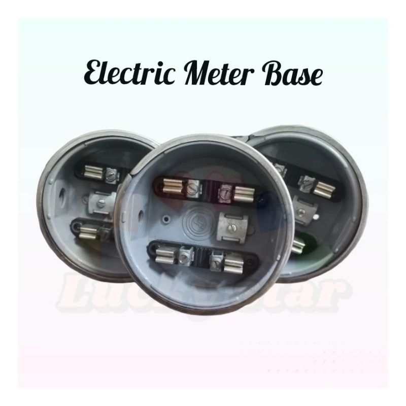 Electric meter base size 1/2,3/4,1
