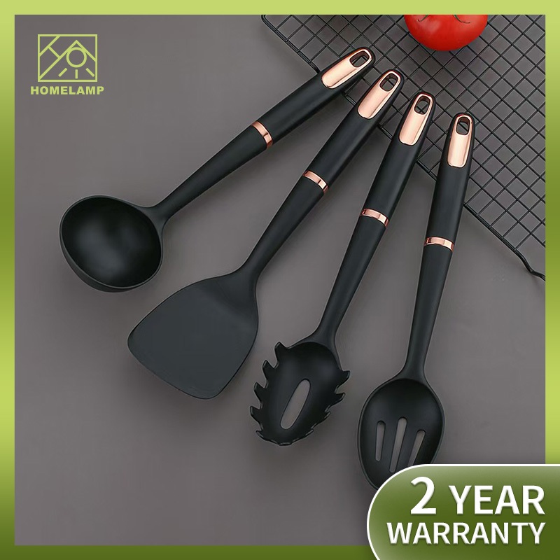 Silicone Kitchen Utensils Set Non-stick Silicone Cook Utensils Set Heat ...