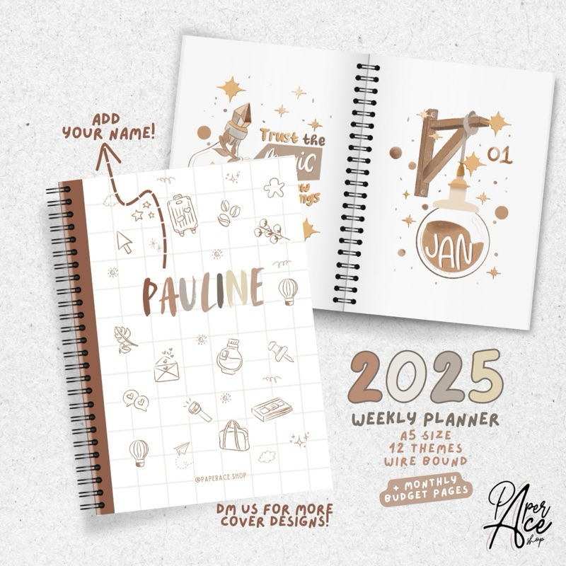 {PRE-ORDER} 2025 Weekly Planner | Journal Notebook; PLEASE note the ...