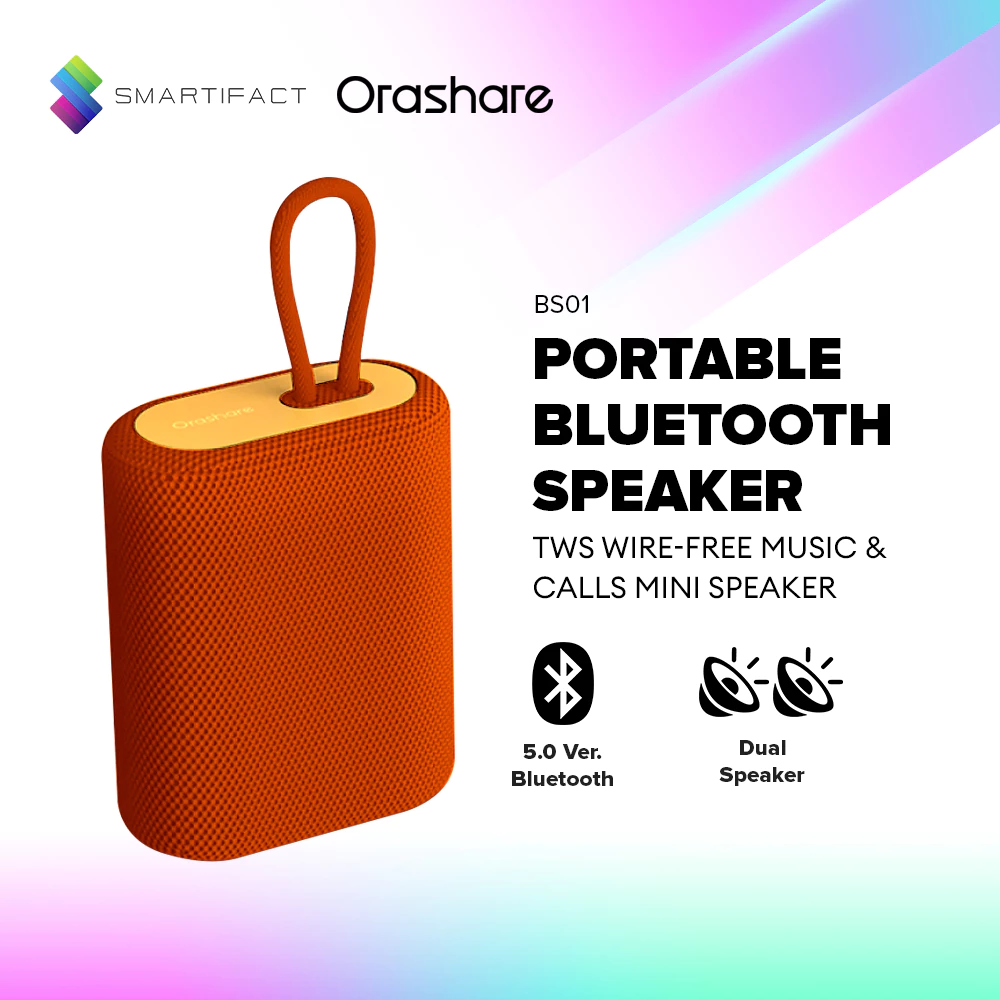 Orashare BS01 Bluetooth Speaker Hi-Fi Stereo