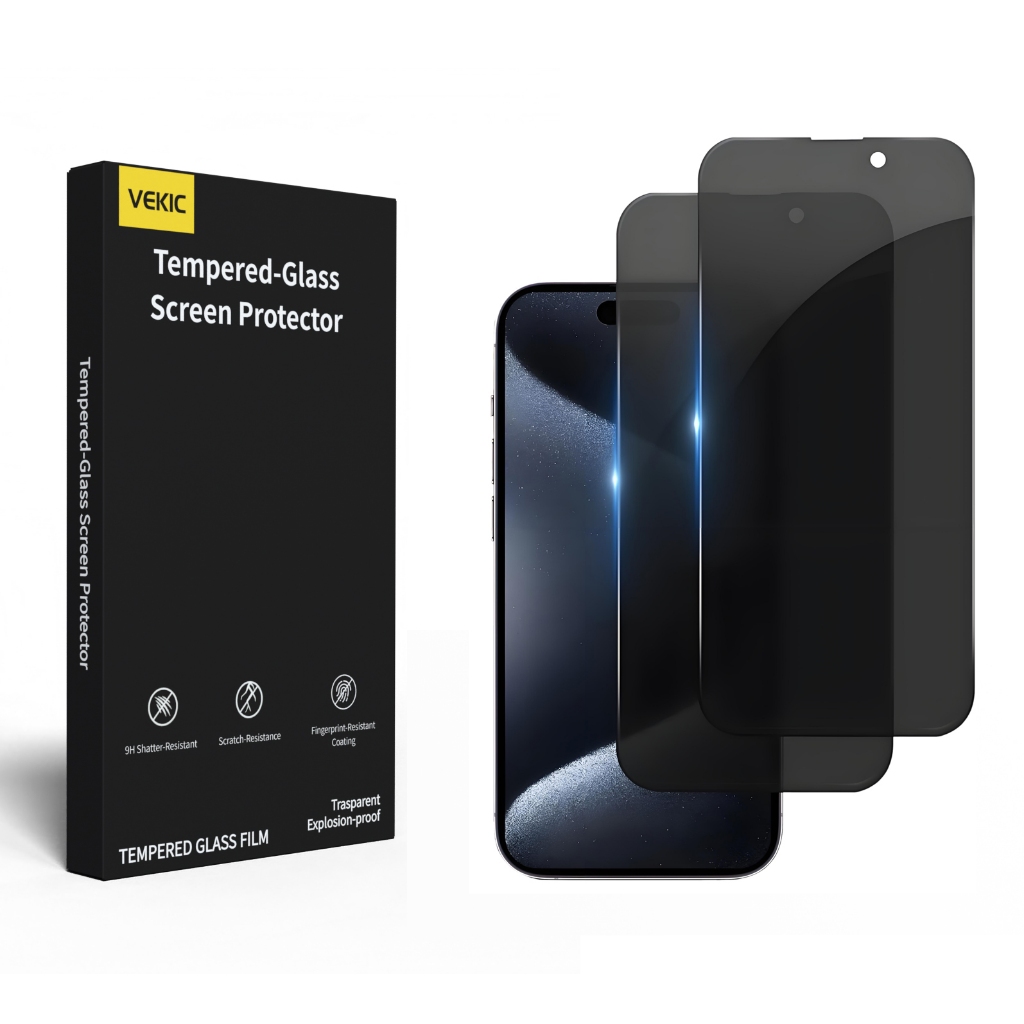 iPhone 16 /16 Plus/16 Pro/iPhone 16 Pro Max Privacy Screen Protector ...