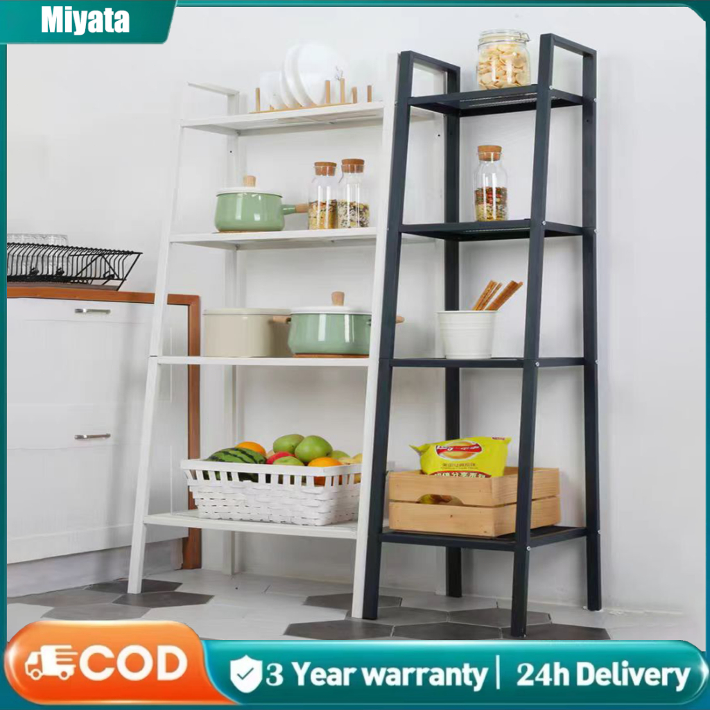 3-5Tier Metal Shelf rack Kitchen organizer rack For Living Room/Bedroom ...
