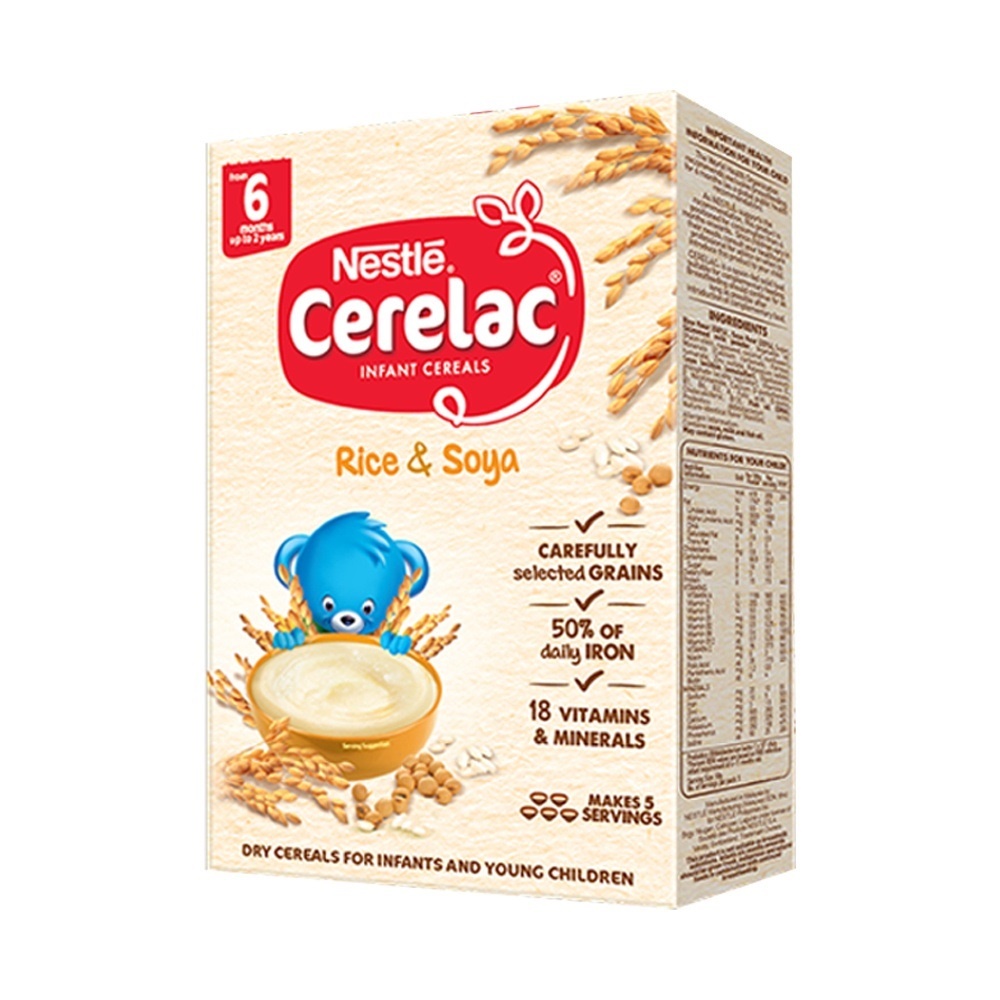Nestle Cerelac Rice & Soya 250g Bundle of 4 | Shopee Philippines