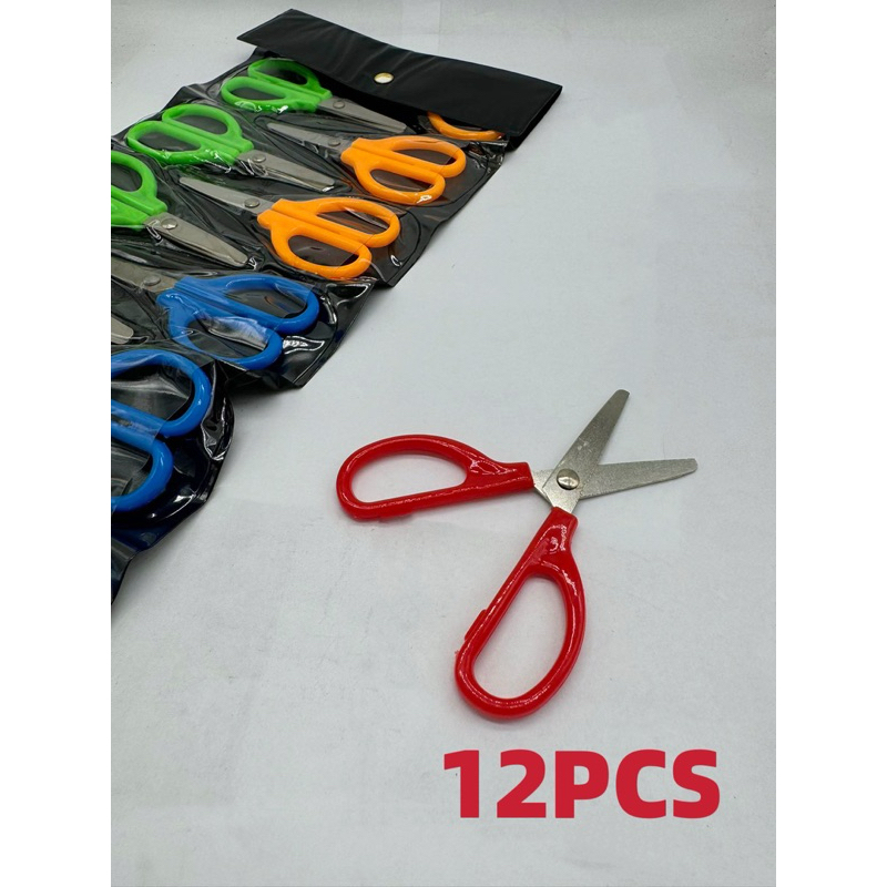 Plastic handle office scissors Multi-functional hand-cut children's ...