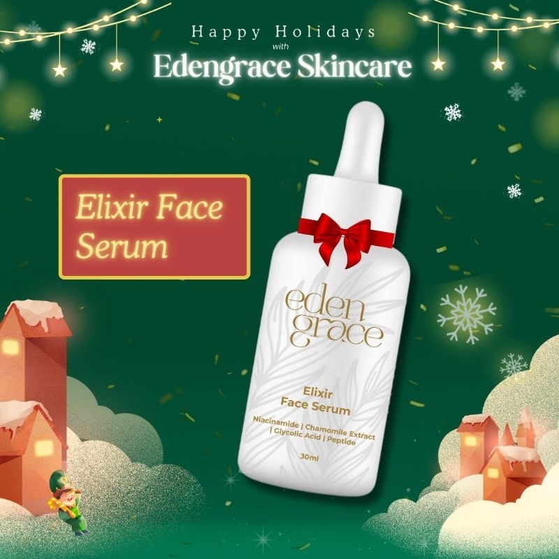 EDENGRACE ELIXIR FACE SERUM 30ml | Shopee Philippines