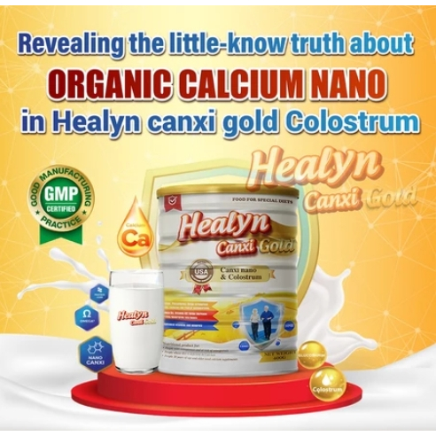 Healyn Canxi Gold Milk Colostrum 400G Precautions Osteoporosis ...