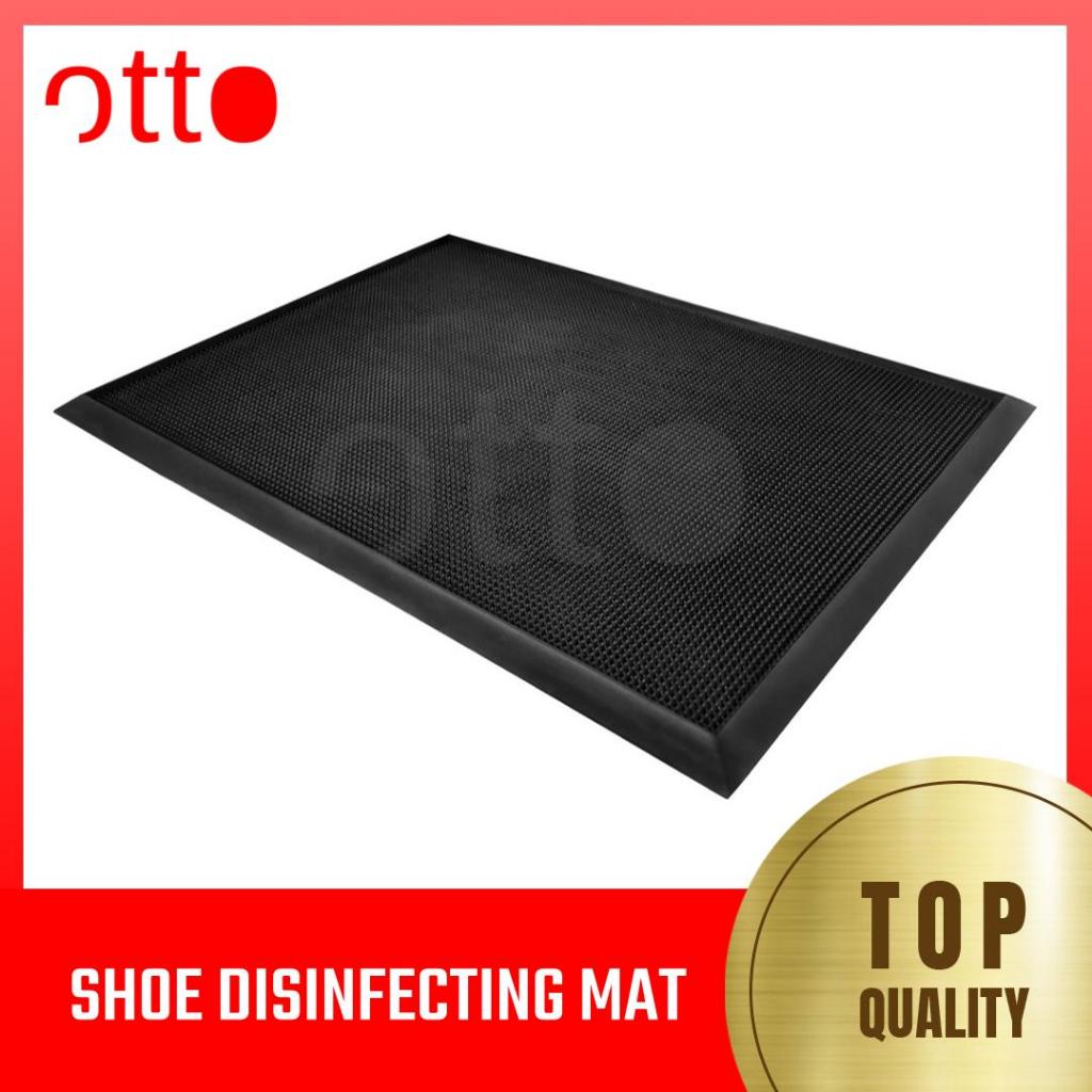 Shoe Disinfecting Mat and Dry Mat (Sizes: 5/8" x 31" x 24" & 5/8" x 40 ...