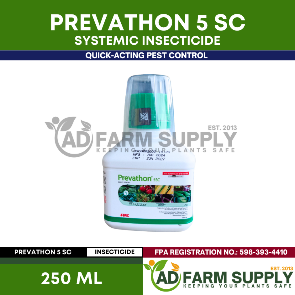 Prevathon 5SC Systemic Insecticide - Long-Lasting Control - 250 ml ...