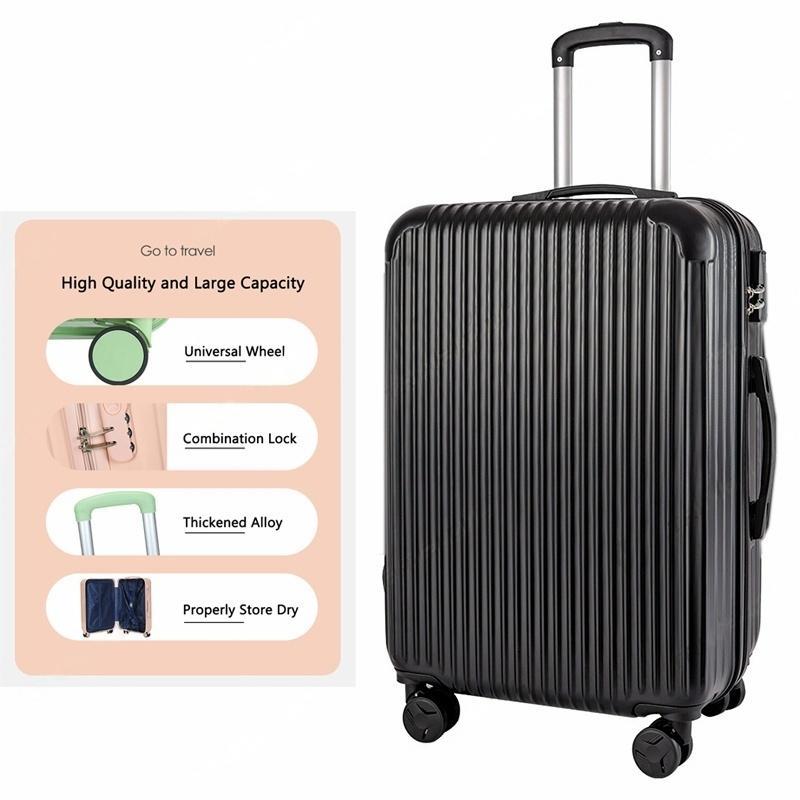 Hand Carry Luggage Suitcase 20 24inch Fashion Luggage Travel Bag Combination Lock Luggage Set Shopee Philippines